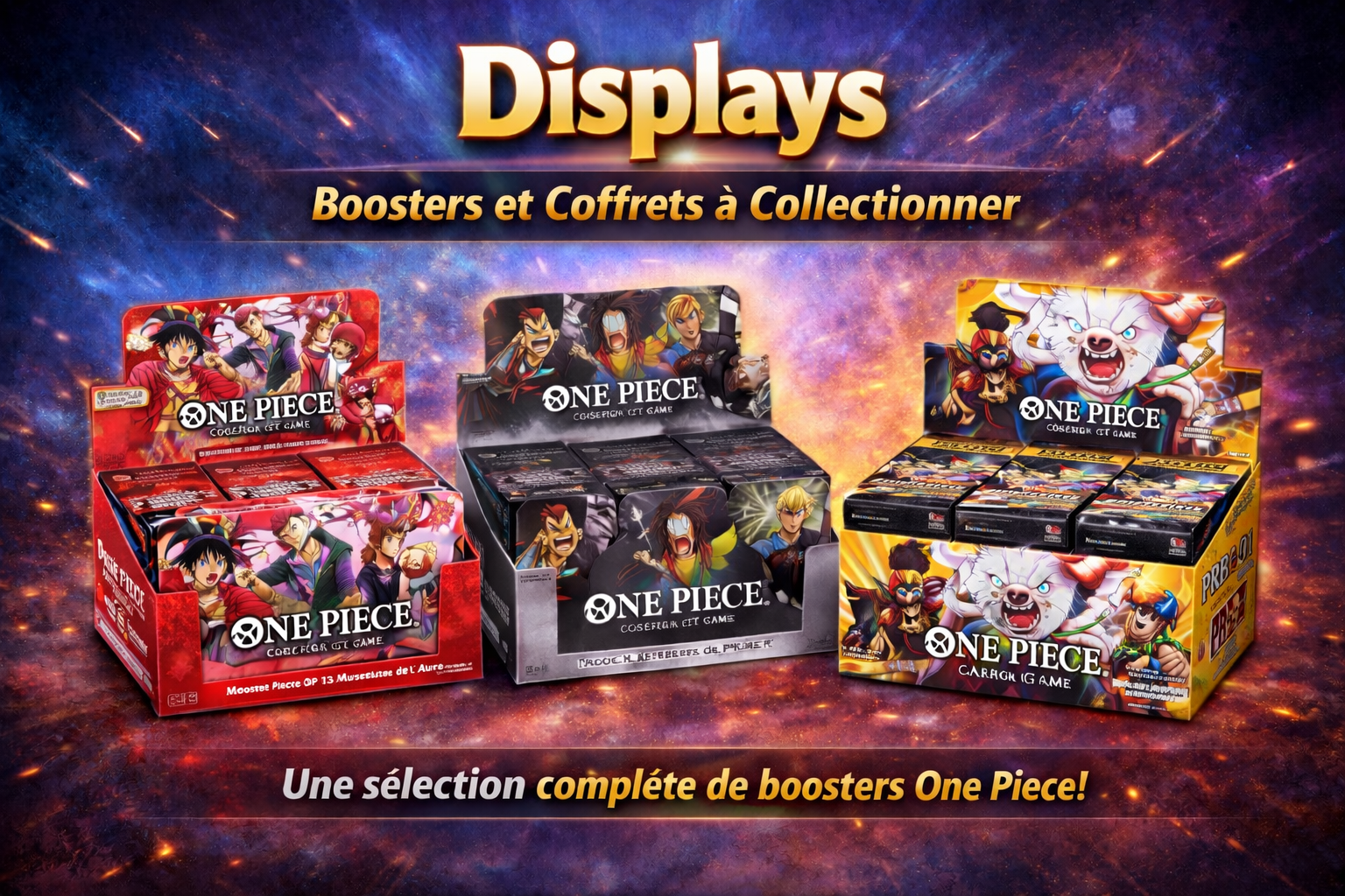 Display One Piece Card Game Version Française (FR)