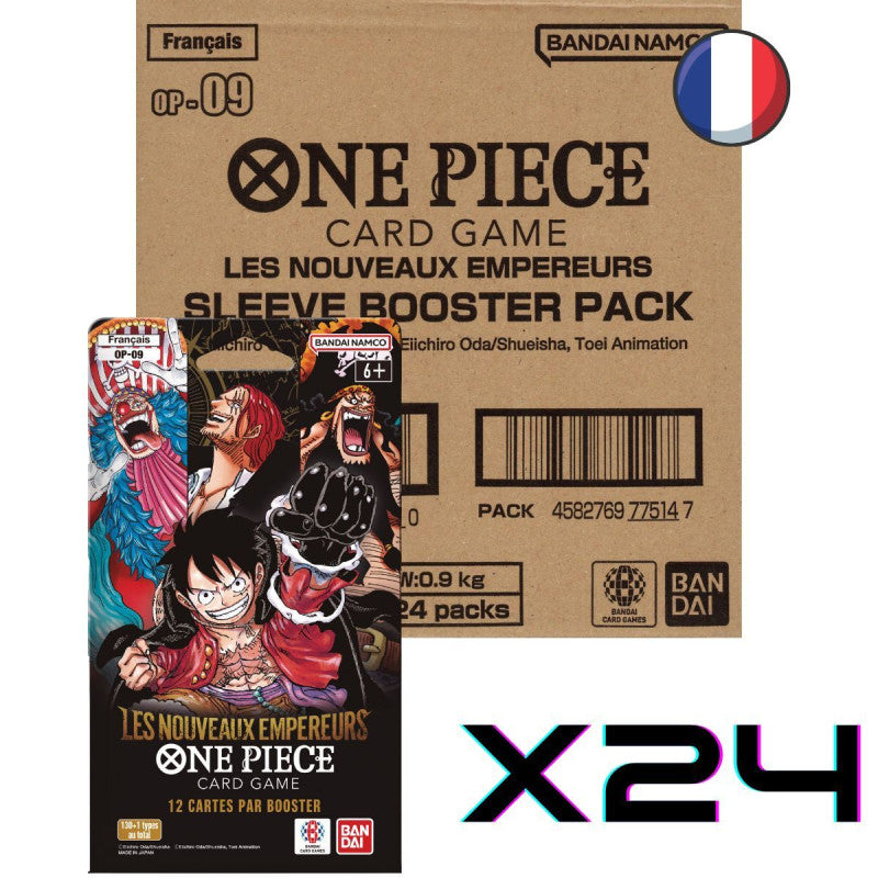 op 09 booster box case Blister OP-09 One Piece TCG – Édition FR Yu-Gi-Oh! OCG Quarter Century tcgplayer-id:633395 Variants:Reproduction Artwork