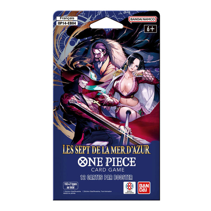 Blister One Piece Card Game OP14 – Les Sept de la Mer d'Azur FR