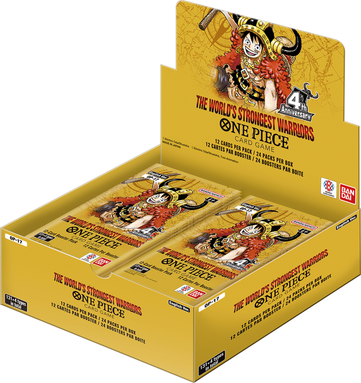 Display OP17 One Piece TCG – Les Guerriers Les Plus Puissants Au Monde FR
